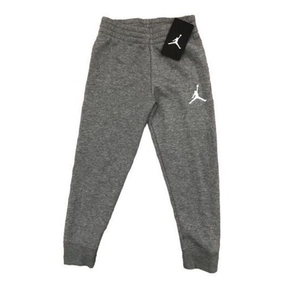 Jordan Sweatpants Carbon Heather Grey Kids Size 6 - Picture 1 of 3